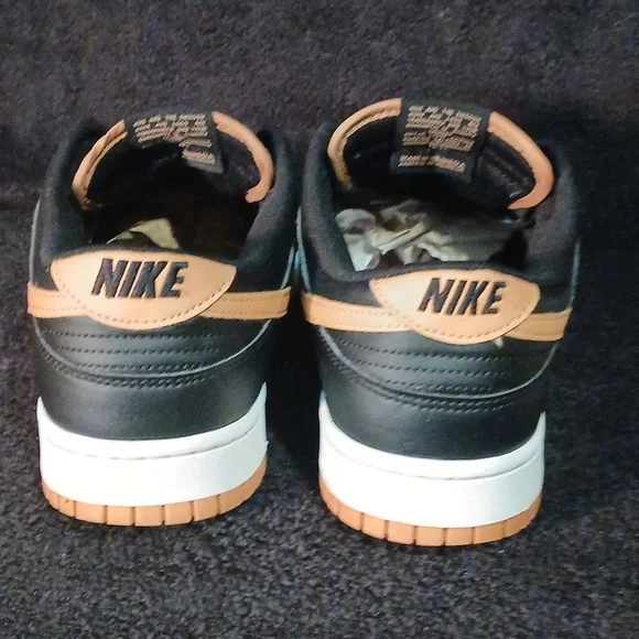 Nike Dunk Low (BLACK AMBER BROWN), Mens Size-12 - Picture 5 of 12